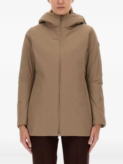 Colmar Lightweight Polyamide Down Jacket In Brown