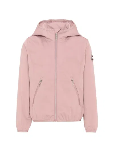 Colmar Kids' Hooded Zip Jacket In Pink