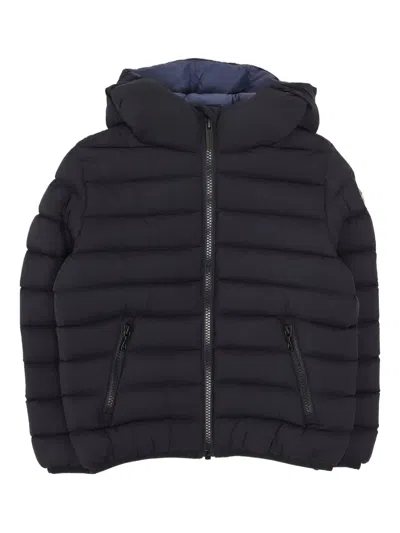 Colmar Hooded Zip-up Padded Jacket In Blue