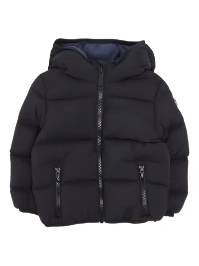 Colmar Babies' 连帽拉链填充夹克 In Blue