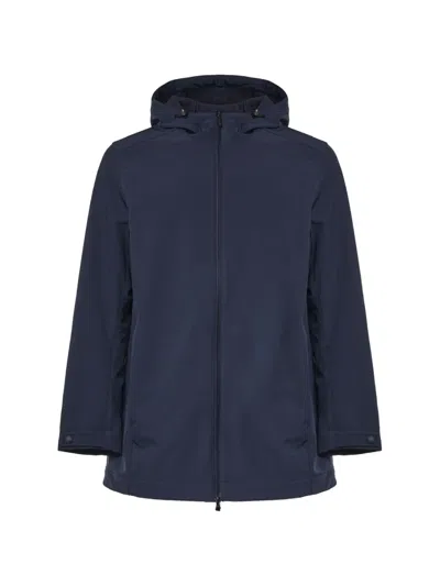 Colmar Hooded Zip-up Jacket In Blue