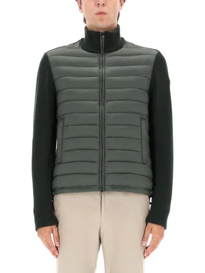COLMAR HYBRID JACKET WITH KNITTED SLEEVES