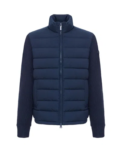 Colmar Hybrid Padded Jacket With Ribbed Sleeves And Adjustable Hem In Multi