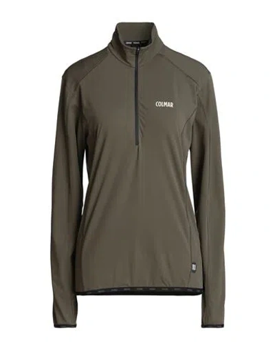 Colmar Intensive Man T-shirt Military Green Size M Polyamide, Elastane