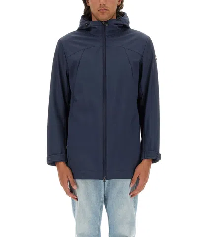 Colmar Hooded Jacket In Blue