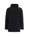 Colmar Logo-patch Hooded Jacket In Black