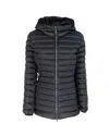 Colmar Black Waterproof Long Down Jacket In Black