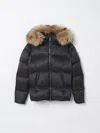 Colmar Kids' Hooded Padded Jacket In Brown