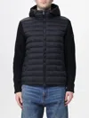 Colmar Hooded Jacket With Knitted Sleeves In Multi