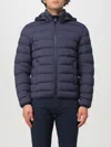 Colmar Seamless-quilting Puffer Jacket In Blue
