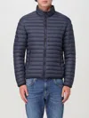 Colmar Men's Repunk Channel Quilted Down Jacket In Blue