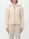 Colmar Down Jacket With Fur Hood In White