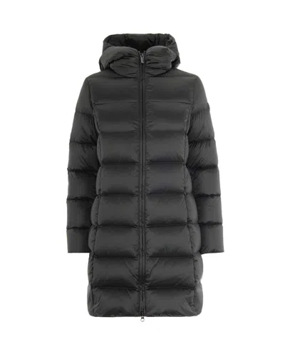 Colmar Hooded Quilted Jacket In Black