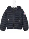 Colmar Jacket With Hood In Blu