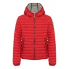 Colmar Jacket With Hood In Rosso