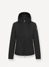 Colmar Softshell Jacket With Hood In Black