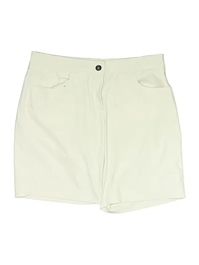 Pre-owned Colmar Khaki Shorts In Ivory