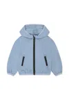 Colmar Light Blue Windbreaker Jacket For Baby Boy In Light Blue