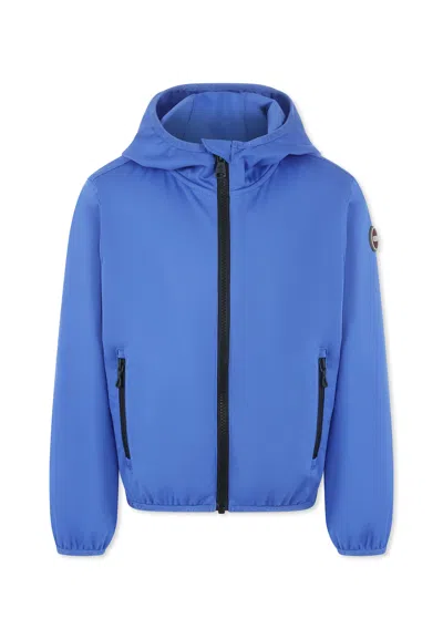 Colmar Kids' Light Blue Windbreaker Jacket For Boy