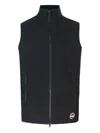 Colmar Gilet In Softshell Nero In Black