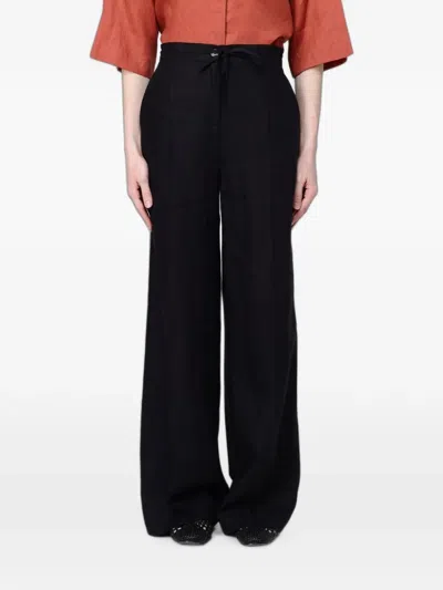 COLMAR LINEN DRAWSTRING PALAZZO PANTS