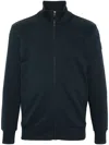 Colmar Ottoman-effect Zip-up Sweatshirt In Blue