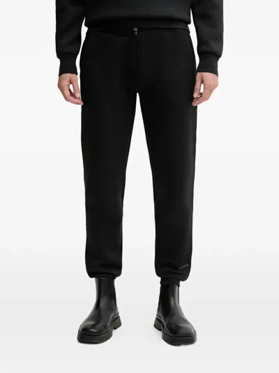 Colmar Logo-embroidered Track Pants In Black