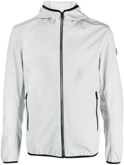 Colmar Logo Patch-detail Hooded Jacket In Grau