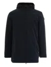 Colmar Logo-patch Hooded Jacket In Blue
