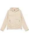 Colmar Logo-patch Hooded Jacket In Neutrals