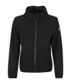 Colmar Logo Patch Hooded Zipped Jacket In Black