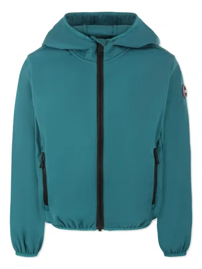 Colmar Logo-patch Jacket In Green