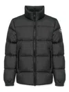 Colmar Logo-patch Padded Jacket In Black