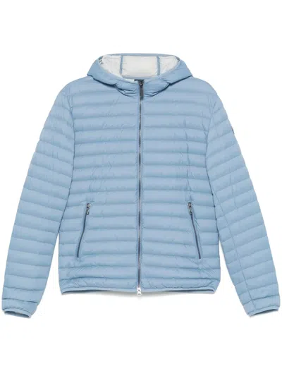 Colmar Logo-patch Padded Jacket In Blue