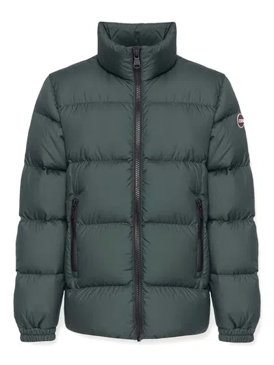 Colmar Kids' Logo-patch Padded Jacket In Green