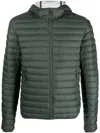 Colmar Logo-patch Padded Jacket In Grün