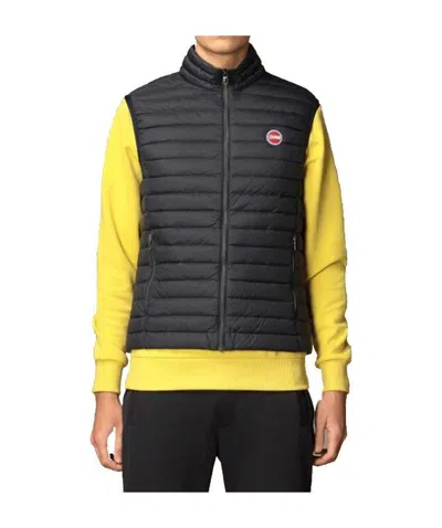 Colmar Logo-patch Quilted Gilet In Black