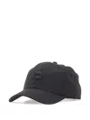 Colmar Logo-patch Touch-strap Baseball Cap In Black