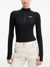 Colmar Long-sleeved Zip Ski Top In Black