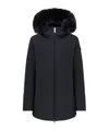 Colmar Long-sleeved Down Jacket In Black