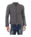 Colmar Long-sleeved Down Jacket In Gray