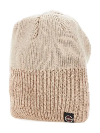 Colmar Luxor Ribbed-knit Beanie In Neutral