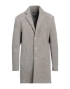 Colmar Man Coat Grey Size 36 Polyester, Acrylic, Virgin Wool, Elastane