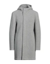 Colmar Man Coat Light Grey Size 42 Polyester, Acrylic, Virgin Wool, Elastane In Gray
