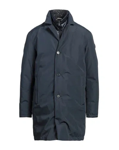 Colmar Man Coat Navy Size 42 Polyester In Blue