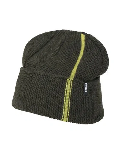 Colmar Man Hat Dark Green Size Onesize Acrylic, Wool, Viscose, Alpaca Wool