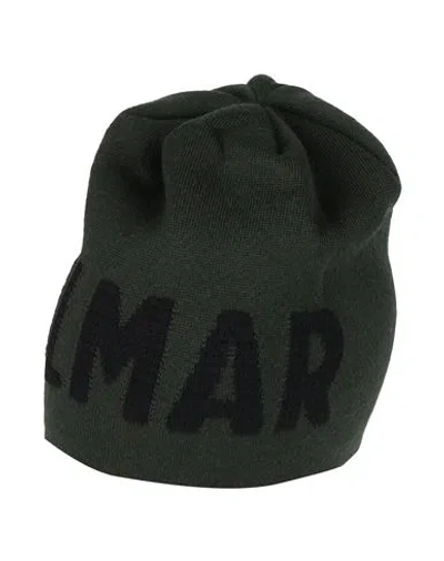 Colmar Man Hat Military Green Size Onesize Virgin Wool, Acrylic In Black