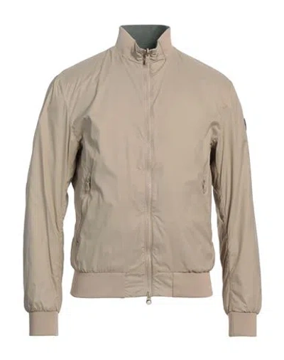 Colmar Man Jacket Beige Size 40 Cotton, Polyester, Elastane In Beige