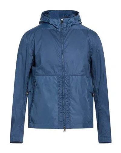 Colmar Man Jacket Blue Size 46 Cotton, Polyamide
