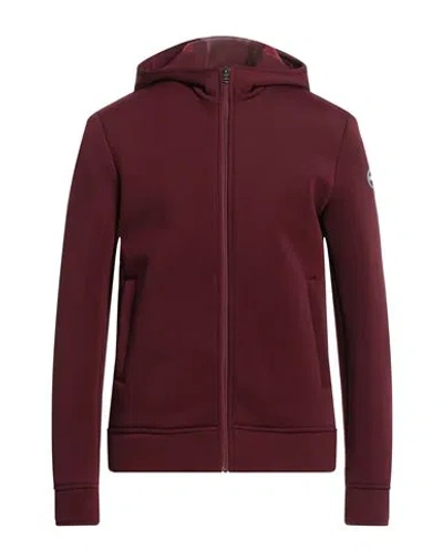 Colmar Man Jacket Burgundy Size 40 Polyester, Acrylic, Virgin Wool, Elastane In Red